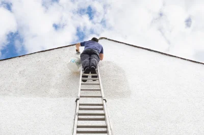 Peinture extérieure à Guilly — façades et ravalement